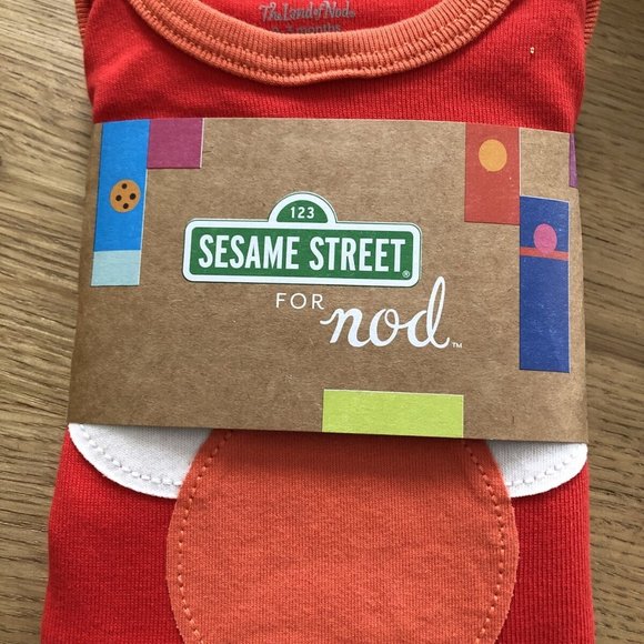 Land Of Nod Elmo Romper Crate Kids Sesame Street - Picture 2 of 2